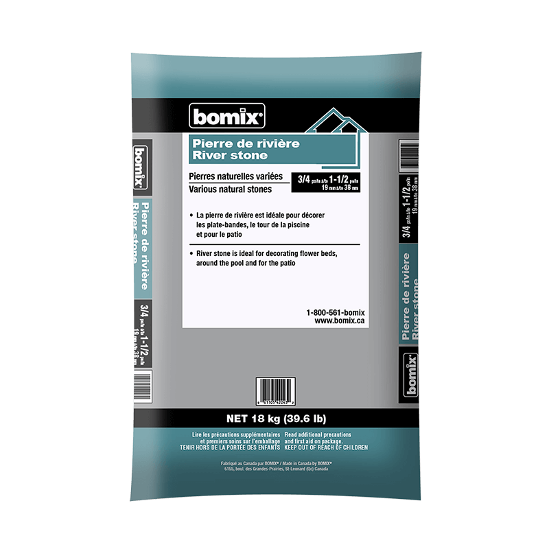 Bomix® Pierre de rivière 1-1/4 po
