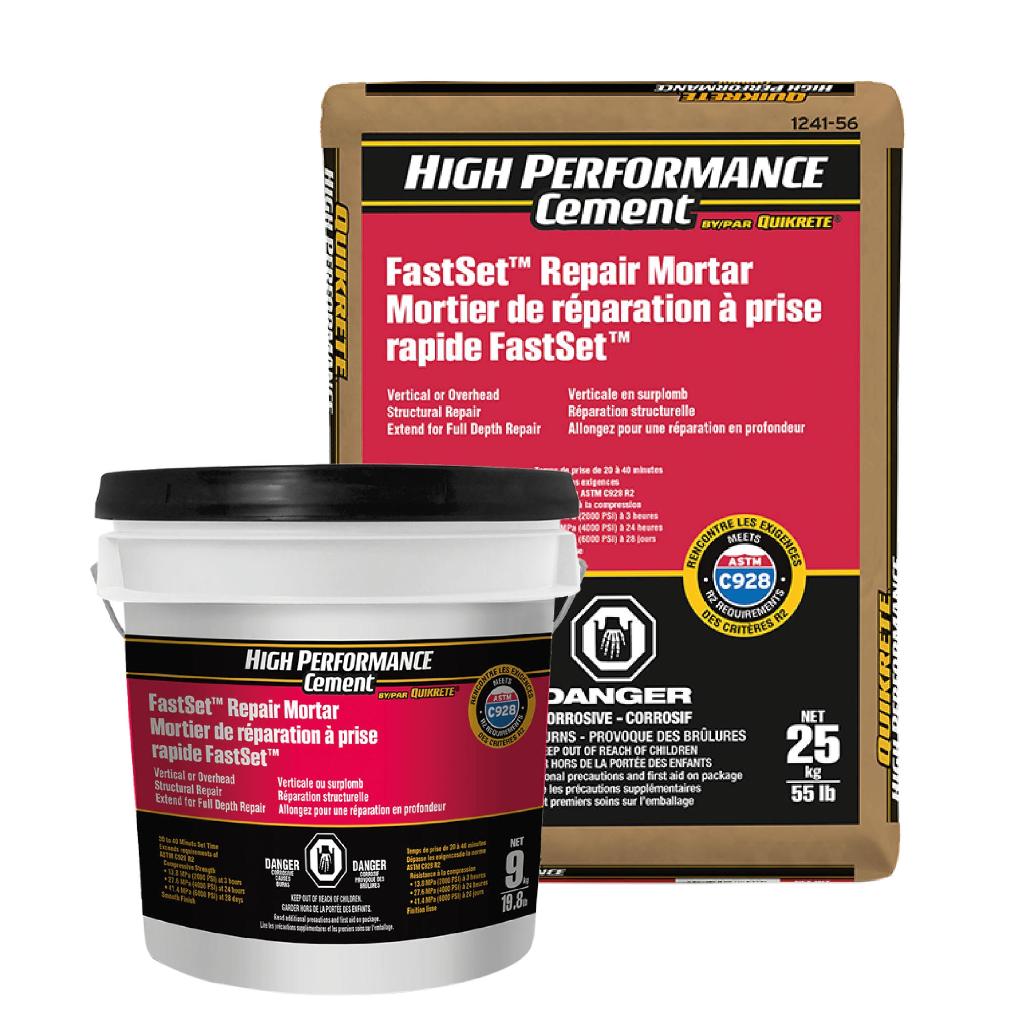 HPC FastSet™ – Mortier de réparation